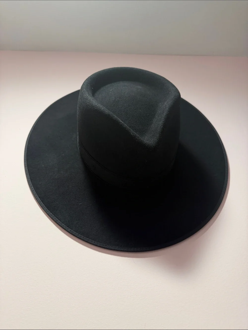 Lack Of Color Black Wool Hat